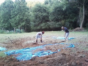 Big Dig Day One not much of a hole